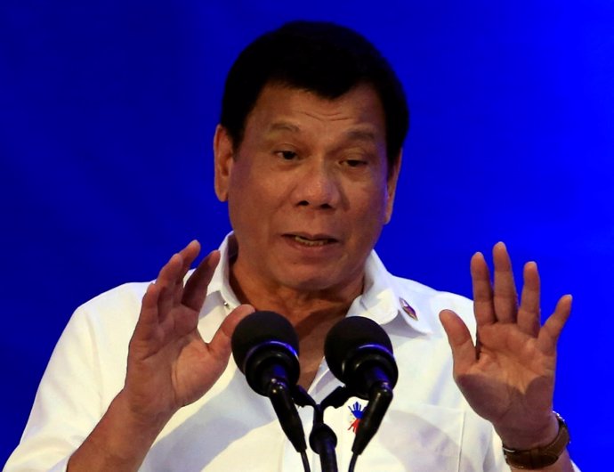 Rodrigo Duterte, presidente de Filipinas