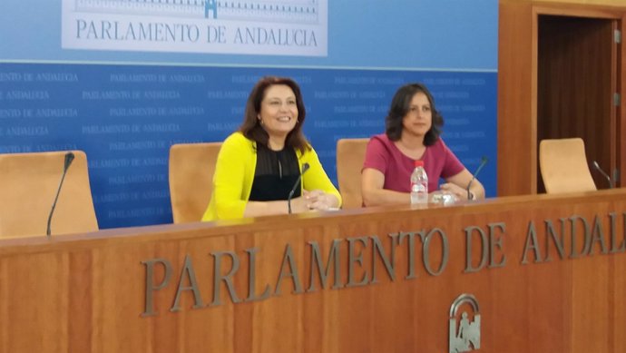 Rueda de prensa de Carmen Crespo y Catalina García (PP-A)