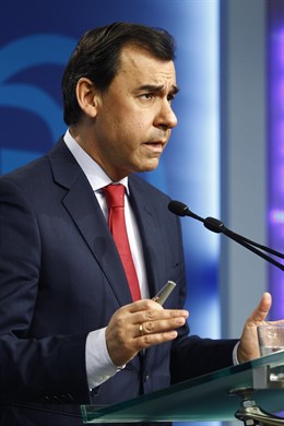 Rueda de prensa de Fernando Martínez Maillo en la sede del PP