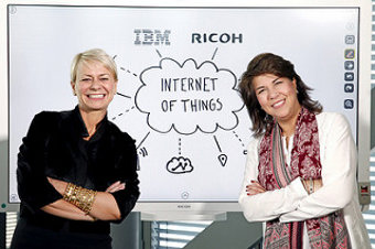 Pizarra cognitiva de IBM y Ricoh