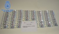 Detenido un hombre en Ibiza con 82 billetes falsos que guardaba bajo la plantilla de una zapatilla