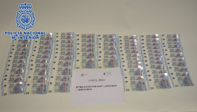 Policía Nacional Detenido Por Falsificación Billetes