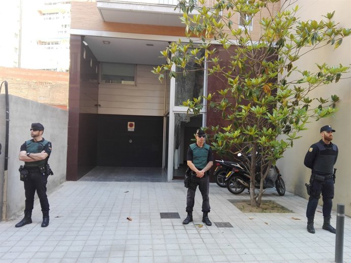Casa de l'expresident del FC Barcelona, Sandro Rosell, a Barcelona