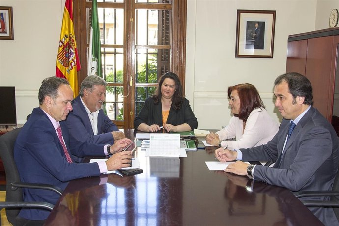 Nota Deleg Gob Junta: La Delegada Del Gobierno Se Reúne Con Los Presidentes De L