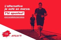 El PSC de Barcelona aprovecha la victoria de Sánchez para lanzar una campaña de afiliación