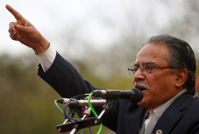 El primer ministro nepalí, el maoísta Pushpa Kamal Dahal