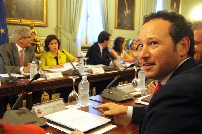 Guillermo Martínez, en la reunión