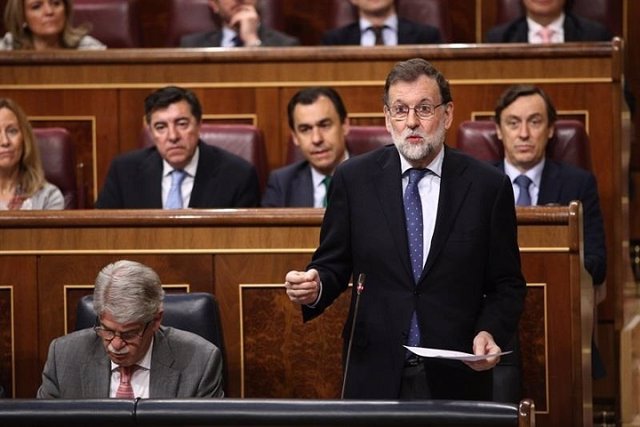Rajoy defiende a Moix en el Congreso
