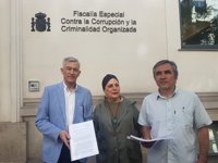 La oposición registra en Anticorrupción una ampliación de denuncia con nuevos datos de la compra de Emissao e Inassa