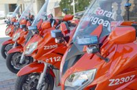 Policía Foral despliega un dispositivo especial para la Vuelta Ciclista a Navarra