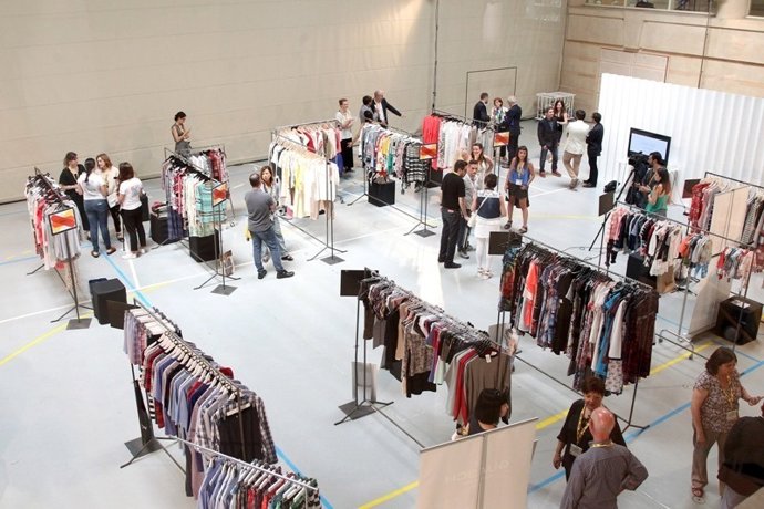 Showroom de la 080 Barcelona Fashion