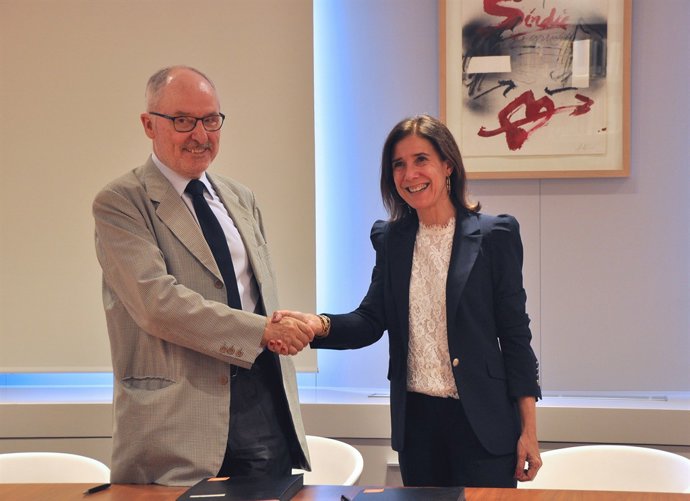 El síndic Rafael Ribó i Teresa Mª Pitarch (ICD)