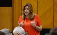 Susana Díaz: El rechazo a las enmiendas del PSOE a los PGE es un nuevo "atropello" a Andalucía