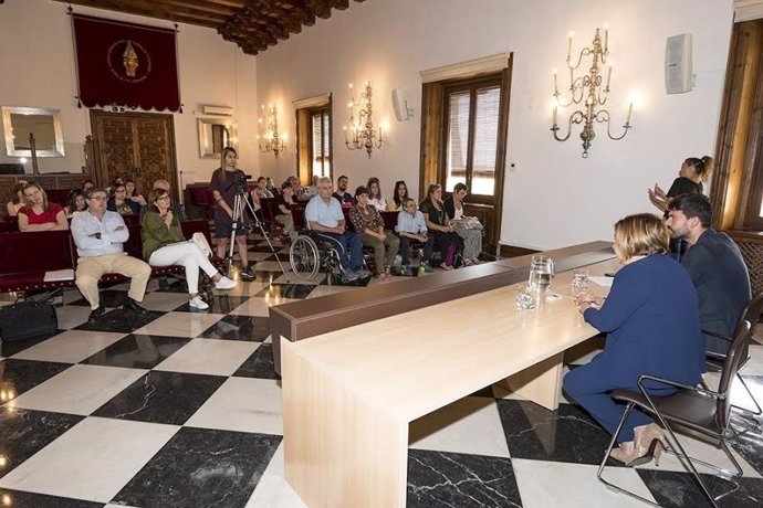 Reunión para poner en marcha la II Diputación Inclusiva de Cáceres