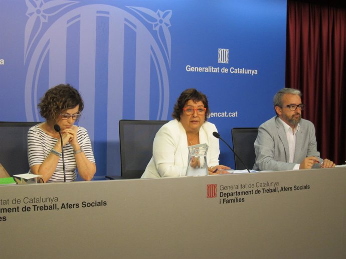 Mercè Garau, Dolors Bassa y Josep Ginesta