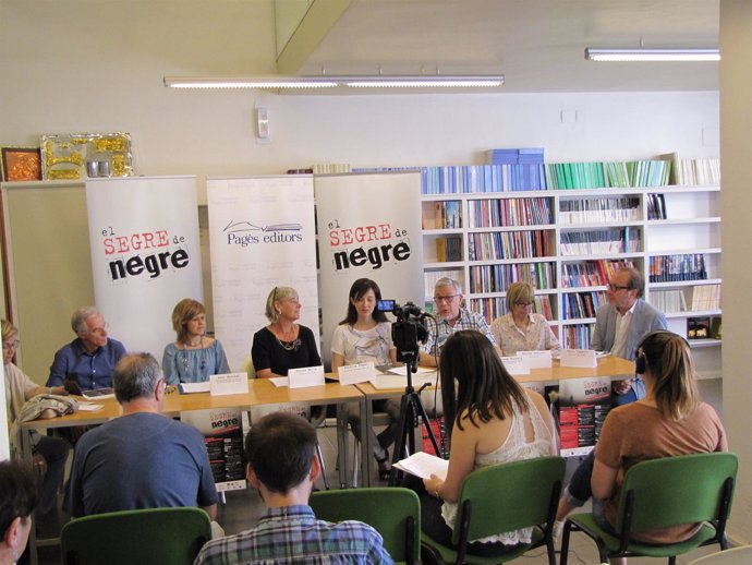 Presentación del festival de novela negra de Llei  