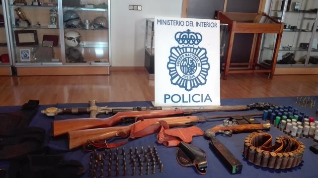 Policía Nacional armas