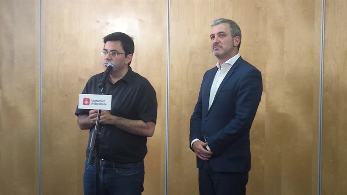 Els tinents d'alcalde de Barcelona, Gerardo Pisarello i Jaume Collboni