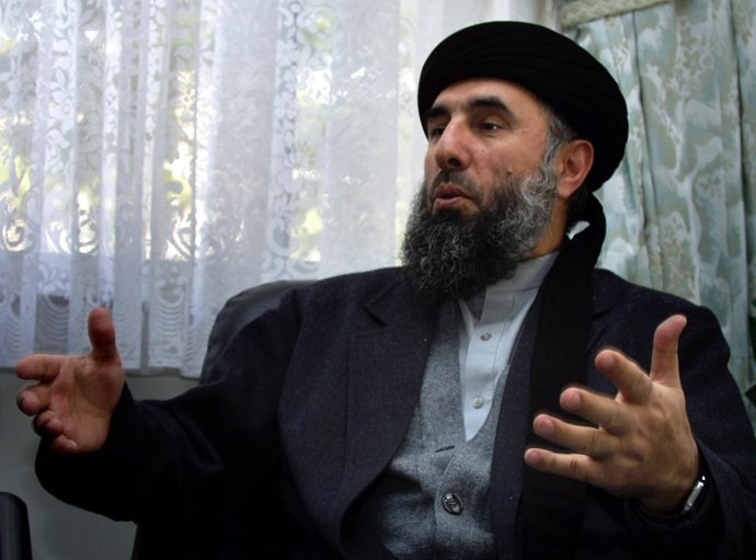 Gulbuddin Hekmatyar, líder de Hezb-e-Islami