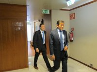 Javier Fernández guarda silencio sobre la situación del PSOE