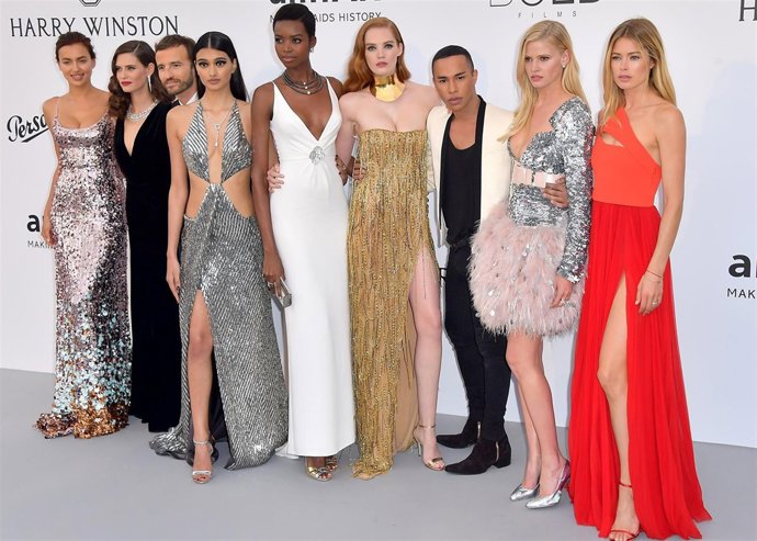 Anoche se celebró la gala amFAR en Cannes