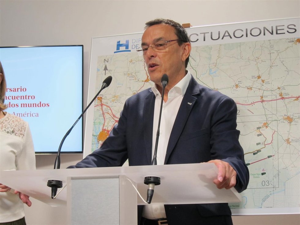 El secretario general del PSOE de Huelva, Ignacio Caraballo. 