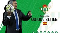 Quique Setién, nuevo entrenador del Betis para las próximas tres temporadas
