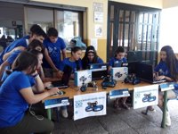 Guadalinfo imparte un taller de robótica en la 'XI Feria de la Ciencia' de Castilblanco de los Arroyos (Sevilla)