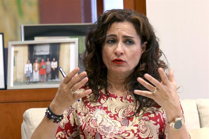 La consejera de Hacienda y Administración Pública, María Jesús Montero