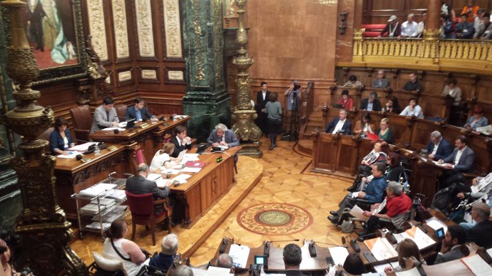 Pleno del Ayuntamiento de Barcelona