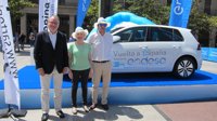 La tercera etapa de la I Vuelta a España en Vehículo Eléctrico llega a Zaragoza