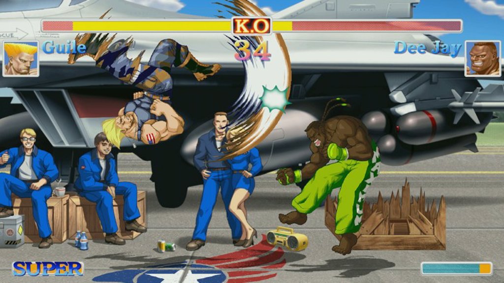 street fighter 2 snes versions