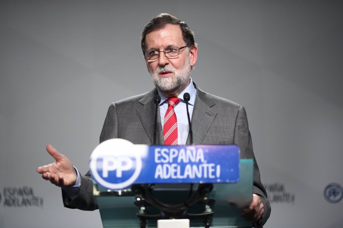 Rueda de prensa de Rajoy tras la reunión del Comité Ejecutivo Nacional del PP