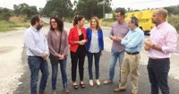 PSOE destaca el millón de euros de la Junta para mejorar la A-461, frente a "la inacción" del Gobierno central