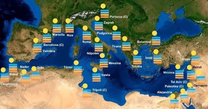 Mapa de l'activitat 'Cinema Mediterrani' 