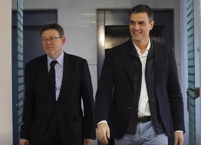 Ximo Puig y Pedro Sánchez en una imagen de archivo