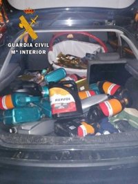 Dos detenidos por robar una gasolinera tras saltarse un control de tráfico en Ávila