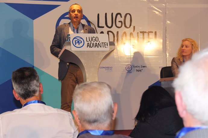 Ramon Carballo en el congreso local del PP