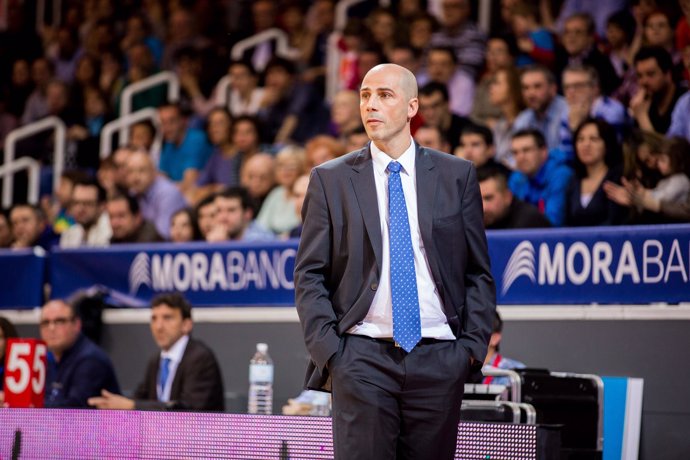 Joan Peñarroya, entrenador del MoraBanc Andorra 