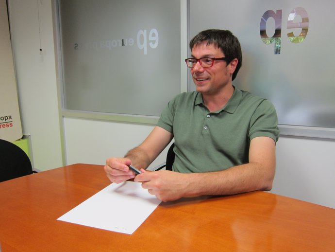El secretari d'organització de Catalunya En Comú, Xavi Matilla