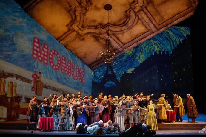 Ensayo general de 'La bohéme' en el Maestranza