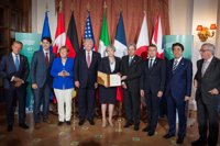 El G-7 dará a EEUU margen de maniobra para decidir si mantiene su respaldo al acuerdo medioambiental de París