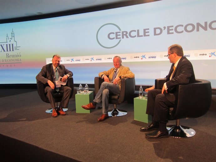 James Bell, Josep Piqué i Jorge Castañeda 