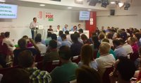 El PSOE provincial de Huelva consensúa una lista de 18 delegados al Congreso Federal, con un respaldo del 90%