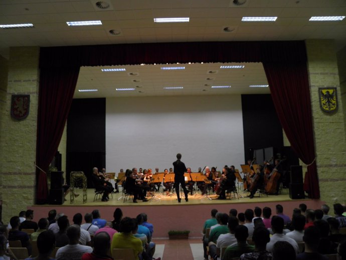 Concierto de la ROSS en el centro penitenciario Sevilla II  