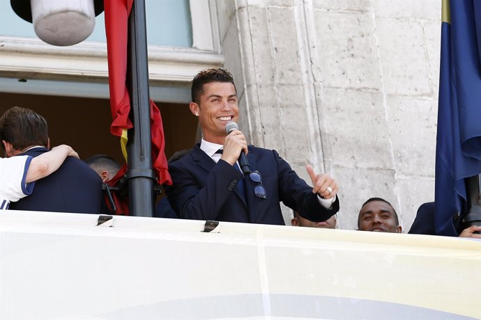 Cristiano Ronaldo celebra la Liga 33 en la Comunidad de Madrid