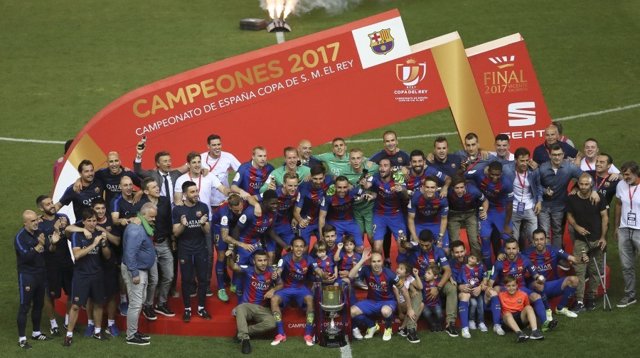 El FC Barcelona, campeón de Copa 2017