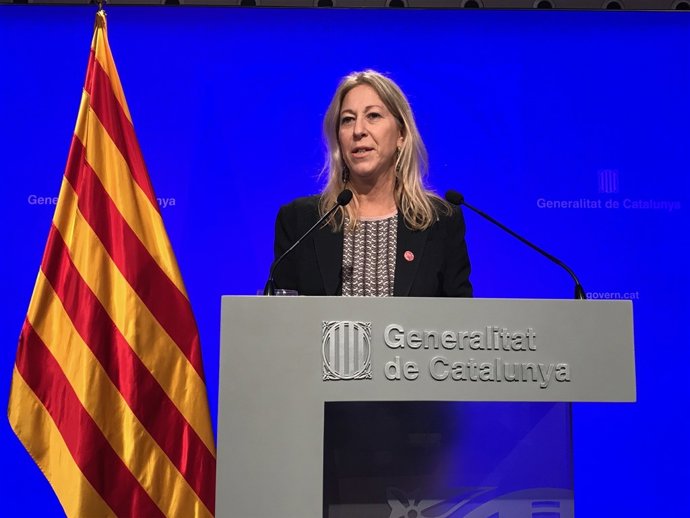 Neus Munté, consellera i portaveu de la Generalitat