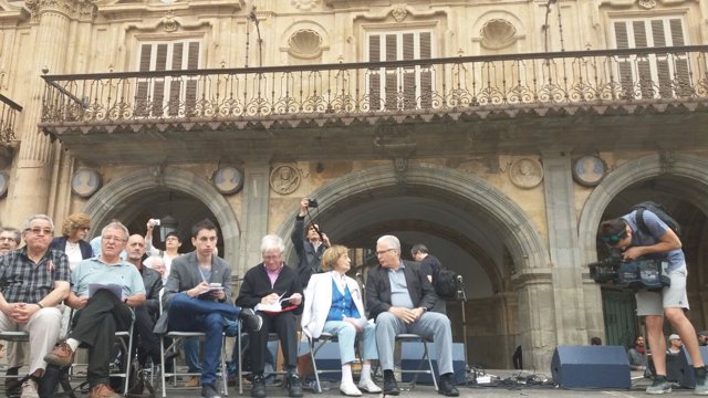 Salamanca.- Garzón, en el acto de retirada del medallón