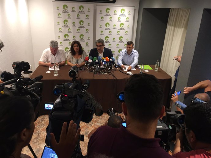 Rueda de Prensa de Nueva Canarias